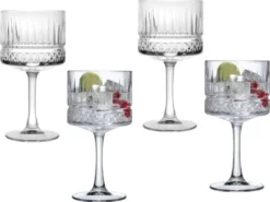 Pasabahce ELYSIA 440437 Gin Cocktail Glas Dessertglas 4er Set -Küchenbedarf Laden 31193a2b853c3133159a53894a7cf22c