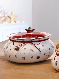 VILLEROY & BOCH Toy's Delight Dose Keksdose Weihnachtsdeko Porzellan 20 Cm -Küchenbedarf Laden 31976e9a1021bac974867bd2d0954211