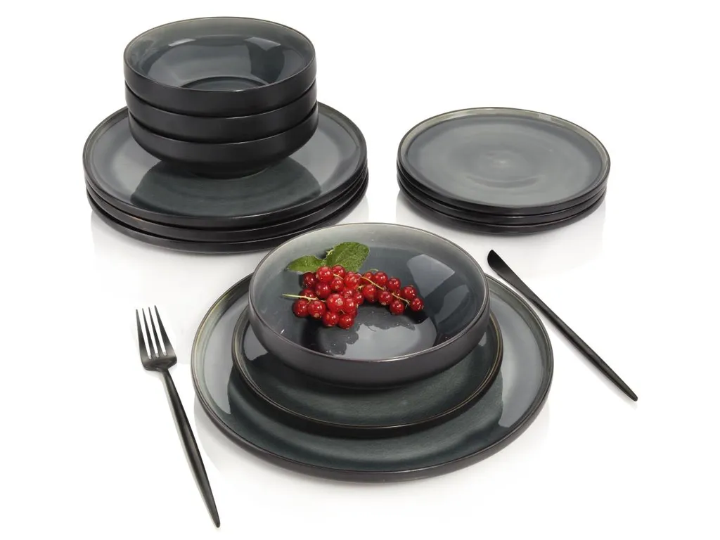 Sänger SÄNGER Steingut Geschirrset Helsinki, Tafelservice 12 Teilig Für 4 Personen 3 Sänger SÄNGER Steingut Geschirrset Helsinki, Tafelservice 12 Teilig Für 4 Personen