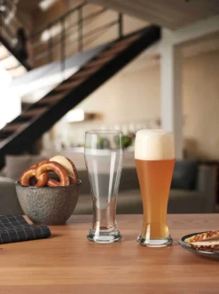 LEONARDO Weizenbierglas, Bierglas, 500 Ml, Transparent, Glas, 8 Cm, 236 Mm -Küchenbedarf Laden 326b79d2187e0f76eea34e80827f000c