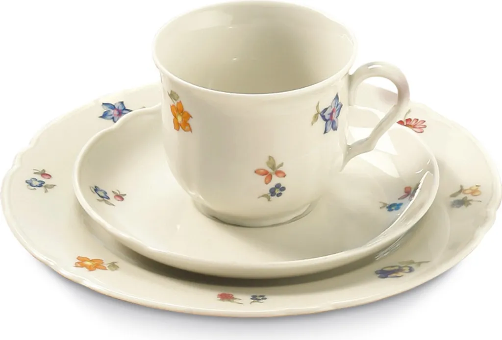 Seltmann Kaffeeservice 18 Tlg Marie-Luise Elfenbein 44714 Porzellan 13 Seltmann Kaffeeservice 18 Tlg Marie-Luise Elfenbein 44714 Porzellan – Bild 11