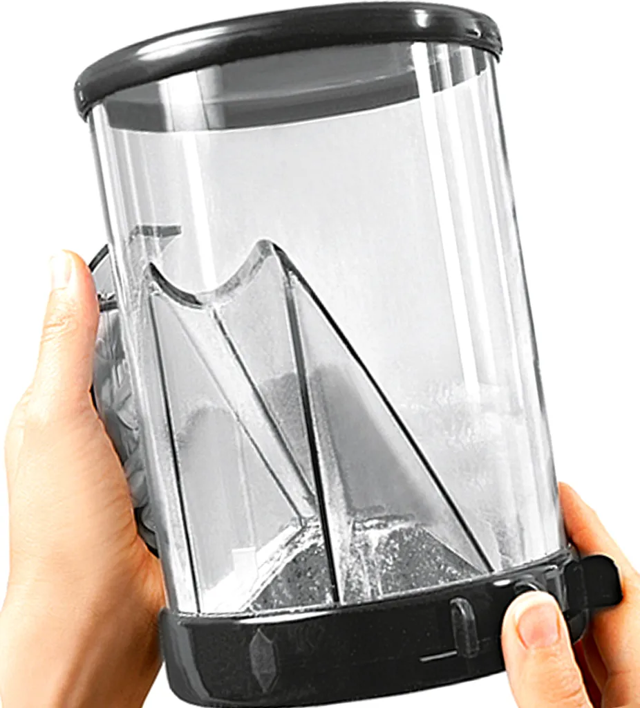 GSD Kaffeedosierer DOSO, Kunststoff, ø 12 Cm, Höhe 19 Cm, Schwarz/klar 6 GSD Kaffeedosierer DOSO, Kunststoff, ø 12 Cm, Höhe 19 Cm, Schwarz/klar – Bild 4