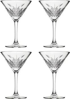 Pasabahce Martiniglas Timeless 23cl - 4 Stück -Küchenbedarf Laden 3931e93f5b8e80a952f5e4d308936146