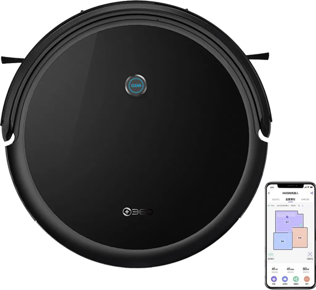 360 C50 Saugroboter Nass & Trocken Staubsauger 2600pa Smart Vacuum Robot Cleaner 4 360 C50 Saugroboter Nass & Trocken Staubsauger 2600pa Smart Vacuum Robot Cleaner – Bild 2