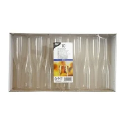 PAPSTAR Kunststoff-Sektglas 0,1 L Glasklar 10 Stück -Küchenbedarf Laden 3a67669c96a81f7e7b8b6d744d8d3249
