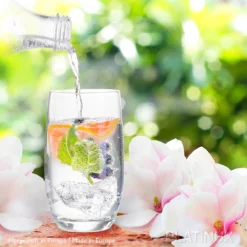 Elegante Trinkgläser 360ml (max. 440ml) Set 6 Teilig Wassergläser Saftgläser -Küchenbedarf Laden 3ab6e74bac8d7ce7c2d15e65781211aa