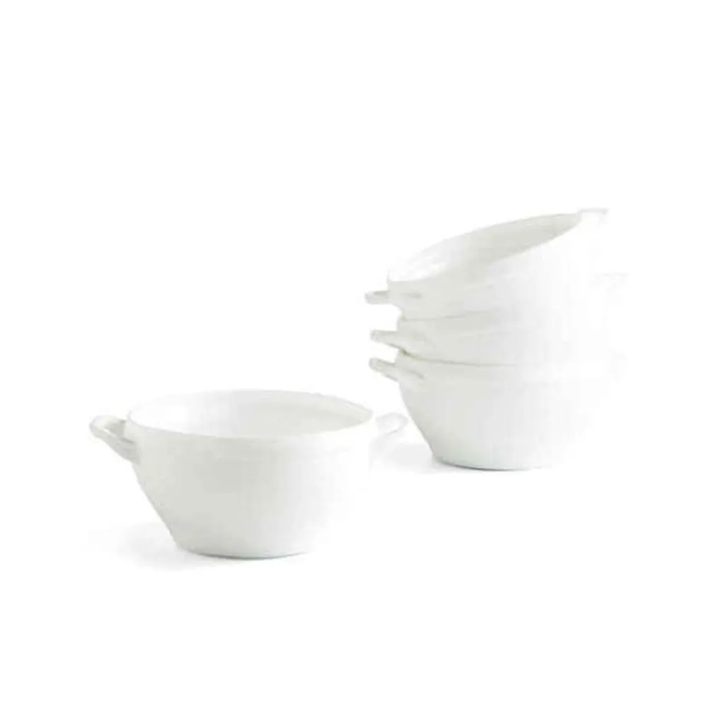 Suppenschalen-Set Luminarc Weiß Glas 54 Cl 4 Teilig 4 Suppenschalen-Set Luminarc Weiß Glas 54 Cl 4 Teilig – Bild 2