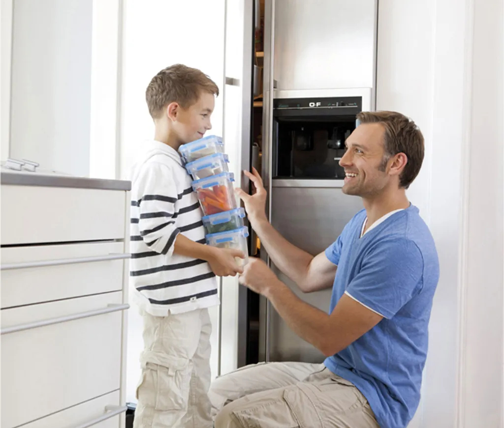 Emsa Frischhaltedose CLIP & CLOSE, 3er Set, 0,55/1,0/2,30 L, Farbe Grün 5 Emsa Frischhaltedose CLIP & CLOSE, 3er Set, 0,55/1,0/2,30 L, Farbe Grün – Bild 3