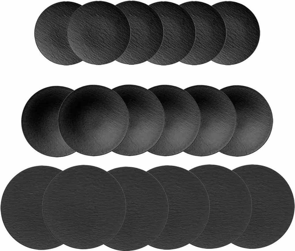Villeroy & Boch Manufacture Rock Kombiservice 18-teilig Schwarz 4 Villeroy & Boch Manufacture Rock Kombiservice 18-teilig Schwarz – Bild 2
