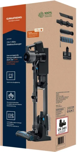 Grundig VCP 9131 Akku-Handstaubsauger Mit Stiel Kabellos Beutellos 550 Watt 15 Grundig VCP 9131 Akku-Handstaubsauger Mit Stiel Kabellos Beutellos 550 Watt -Küchenbedarf Laden 3e3719e409e74939c7b2a776eb7b2753