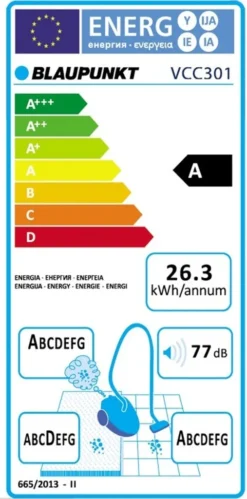 Blaupunkt Beutelloser Staubsauger, 700 Watt VCC301 -Küchenbedarf Laden 3ed948e112a737bd73281fb038dc01e9