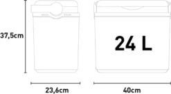H-Line Kühlbox 24L Rattan Anthrazit 8951 16 H-Line Kühlbox 24L Rattan Anthrazit 8951 -Küchenbedarf Laden 3f6094214b1a44348f181317b0853397