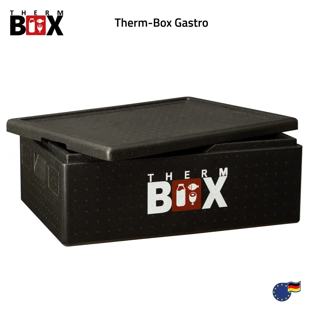 Profibox B53 - Wand: 3cm - Volumen: 53L - Innenmaß: 62,5x42,5x22cm - Wiederverwendbar Isolierbox Thermobox Kühlbox Warmhaltebox - Für E2 Kiste 4 Profibox B53 - Wand: 3cm - Volumen: 53L - Innenmaß: 62,5x42,5x22cm - Wiederverwendbar Isolierbox Thermobox Kühlbox Warmhaltebox - Für E2 Kiste – Bild 2