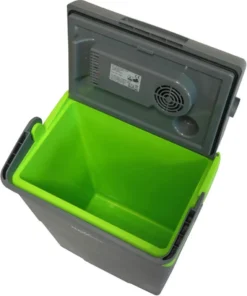 MAXXMEE Kühlbox - Wahlweise Via Netzkabel Oder KFZ-Anschluss - 22l Volumen - Grau/limegreen Kühlbox Camping Kühlschrank 22L Auto 12V 230V Thermobox Elektrisch Picknick Grau -Küchenbedarf Laden 40649ddde9befe0936929bbd6c4cdf6e