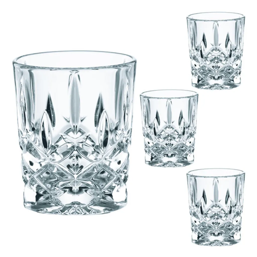 Nachtmann 100694 Noblesse Stamper Kristallglas, 55 Ml, H: 6,1 Cm, ø 5 Cm, Klar (4er Pack) 17 Nachtmann 100694 Noblesse Stamper Kristallglas, 55 Ml, H: 6,1 Cm, ø 5 Cm, Klar (4er Pack) – Bild 15