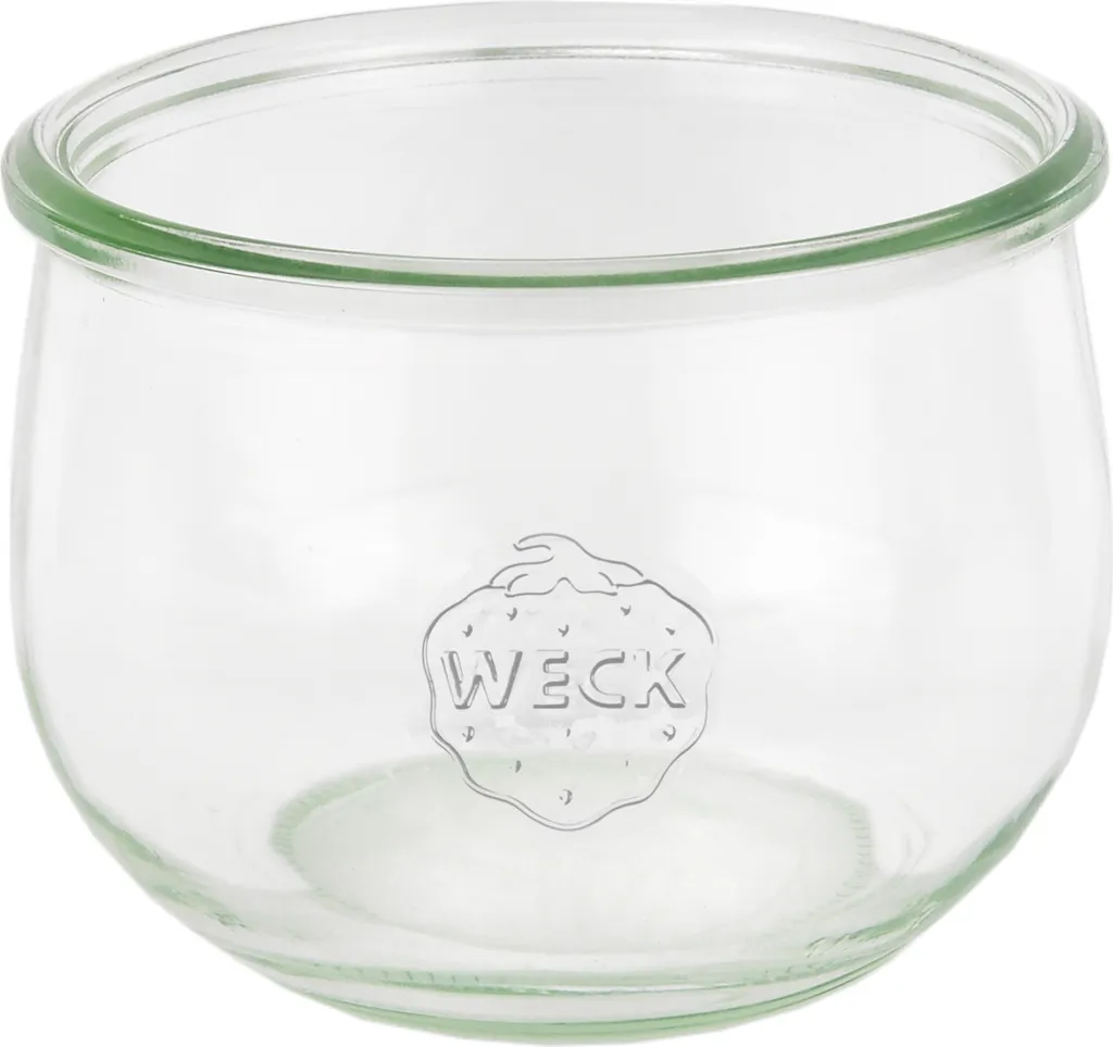24er Set Weck Gläser 580ml Tulpengläser 1/2L Mit 24 Glasdeckeln, 24 Einkochringen Und 48 Klammern 5 24er Set Weck Gläser 580ml Tulpengläser 1/2L Mit 24 Glasdeckeln, 24 Einkochringen Und 48 Klammern – Bild 3