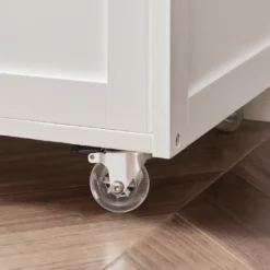 SoBuy Küchenwagen Servierwagen Küchenschrank Mit Flaschenablagen Und Schublade FKW45-WN -Küchenbedarf Laden 4657217483fc2232ba12daa6d06899cb