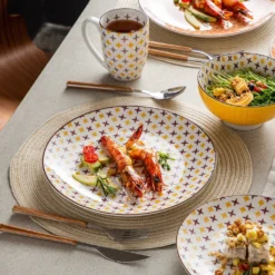 Vancasso Tafelservice Porzellan, Tulip Elegantes Geschirrset, 48 Teilig Kombiservice Mit Speiseteller, Dessertteller, Müslischalen Und Kaffeebecher Für 12 Personen 16 Vancasso Tafelservice Porzellan, Tulip Elegantes Geschirrset, 48 Teilig Kombiservice Mit Speiseteller, Dessertteller, Müslischalen Und Kaffeebecher Für 12 Personen -Küchenbedarf Laden 466443b83f40b2fcea55f9442f8a2b92