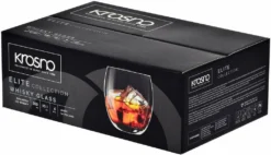 KROSNO Elite Whiskygläser, 6er-Set, 300 Ml -Küchenbedarf Laden 470dfc9e7e93accebc1ca641e57e1e80