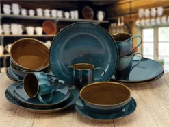 CreaTable 22861 Kombiservice Mallorca Für 4 Personen, Steinzeug, Mehrfarbig (1 Set, 16-teilig) 18 CreaTable 22861 Kombiservice Mallorca Für 4 Personen, Steinzeug, Mehrfarbig (1 Set, 16-teilig) -Küchenbedarf Laden 47845711215b0da2e7470a0b8616b754