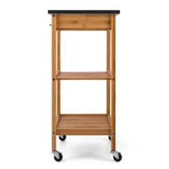 Klarstein Tennessee Servierwagen - Küchenwagen , Rollwagen , 3 Etagen , 2 Ablageflächen , Herausnehmbare Schublade , Schwarze Granitarbeitsfläche , Sichere Feststellbremsen , Bambusholz , Braun 19 Klarstein Tennessee Servierwagen - Küchenwagen , Rollwagen , 3 Etagen , 2 Ablageflächen , Herausnehmbare Schublade , Schwarze Granitarbeitsfläche , Sichere Feststellbremsen , Bambusholz , Braun -Küchenbedarf Laden 47db7bf284c8cf6da3b085a4d67efafc