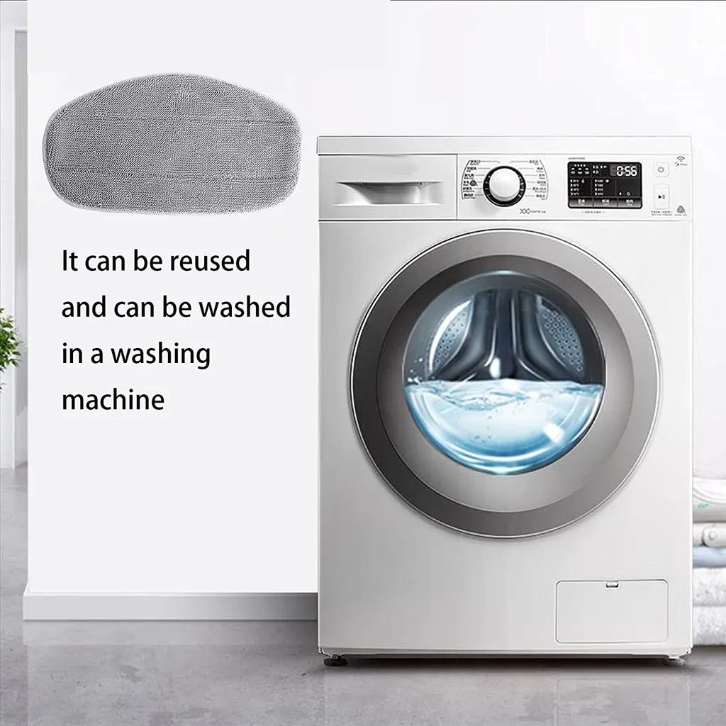 5 Ersatzpads Für Dampfreiniger , Dampfbesen Wischbezug Für Eine Porentiefe Reinigung, Dampfmop Ersatz Mit Klettunterseite 7 5 Ersatzpads Für Dampfreiniger , Dampfbesen Wischbezug Für Eine Porentiefe Reinigung, Dampfmop Ersatz Mit Klettunterseite – Bild 5