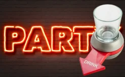 Shot Glas Spinner | Party-Spiel | Trinkspiel | Einschenken, Drehen, Trinken. Inklusive Shotglas Und Drehmechanismus -Küchenbedarf Laden 490ab40750e7108733af1d61f813abf9