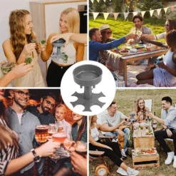 Schnapsglasspender, Schnapsglas-Spender, Shot Glas Dispenser Für Flüssigkeit/Getränke/Cocktail/Bier, Spirituosen Spender Für Cocktail-Party Barparty, Freunde Versammeln Sich -Küchenbedarf Laden 494c474190387a595a76141381b6e119