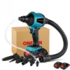 ONEVAN 1000W Kabelloser Staubgebläse Elektrisch Staubtuch Handstaubsauger Luftpumpen Mit 2 Akkus Und 5 Düsen -Küchenbedarf Laden 496134833861ae11e26f34169d460bdf