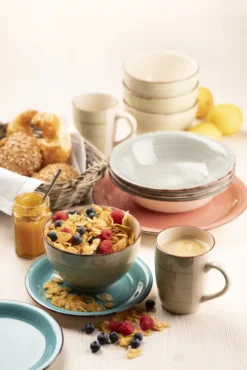 Mäser 931876 Tafelservice Lumaca Für 6 Personen, Steinzeug, Olivegrün (1 Set, 18-teilig) -Küchenbedarf Laden 49dcbe748890718ee0bac57f81d337e3