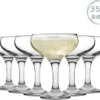 Rink Getränk 5 Tier Champagne Turm Set - 35 Gläser - 200 Ml Weinlese-Champagne Coupe Saucers -Küchenbedarf Laden 4b85b6800f10d1efaf3cb19d1d2f597a