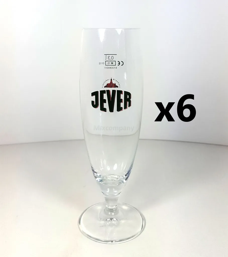Jever Pokal Bierglas 0,3l - 6er Set 3 Jever Pokal Bierglas 0,3l - 6er Set