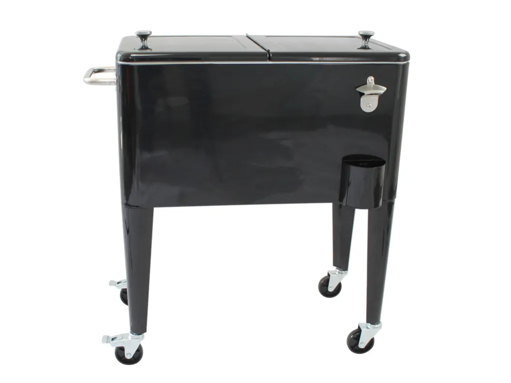 Kailua Cooler - Amerikanische Kühlbox, Kühlwagen, Party Getränkekühler, Schwarz 7 Kailua Cooler - Amerikanische Kühlbox, Kühlwagen, Party Getränkekühler, Schwarz – Bild 5