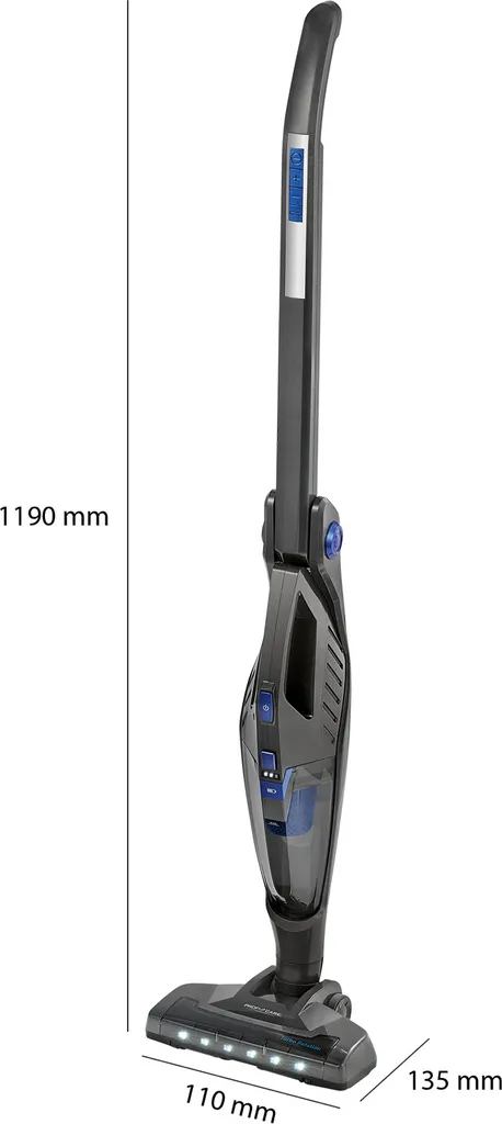 ProfiCare 2 In 1 Hand-und Bodenstaubsauger PC-BS 3035 A, Praktische Ladestation Inkl. Zubehörhalterung, Leistungsstarker 14,8 V Lithium Ionen Akku, Turbo Rotation, HEPA-Filter, Anthrazit-blau 12 ProfiCare 2 In 1 Hand-und Bodenstaubsauger PC-BS 3035 A, Praktische Ladestation Inkl. Zubehörhalterung, Leistungsstarker 14,8 V Lithium Ionen Akku, Turbo Rotation, HEPA-Filter, Anthrazit-blau – Bild 10