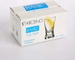 Schnapsgläser Shotgläser 25ml 6 Stück KROSNO Pinnchen Stamperl Shot Glas Basic -Küchenbedarf Laden 4c2a46ea964442a5dd2b19fc76680e7d