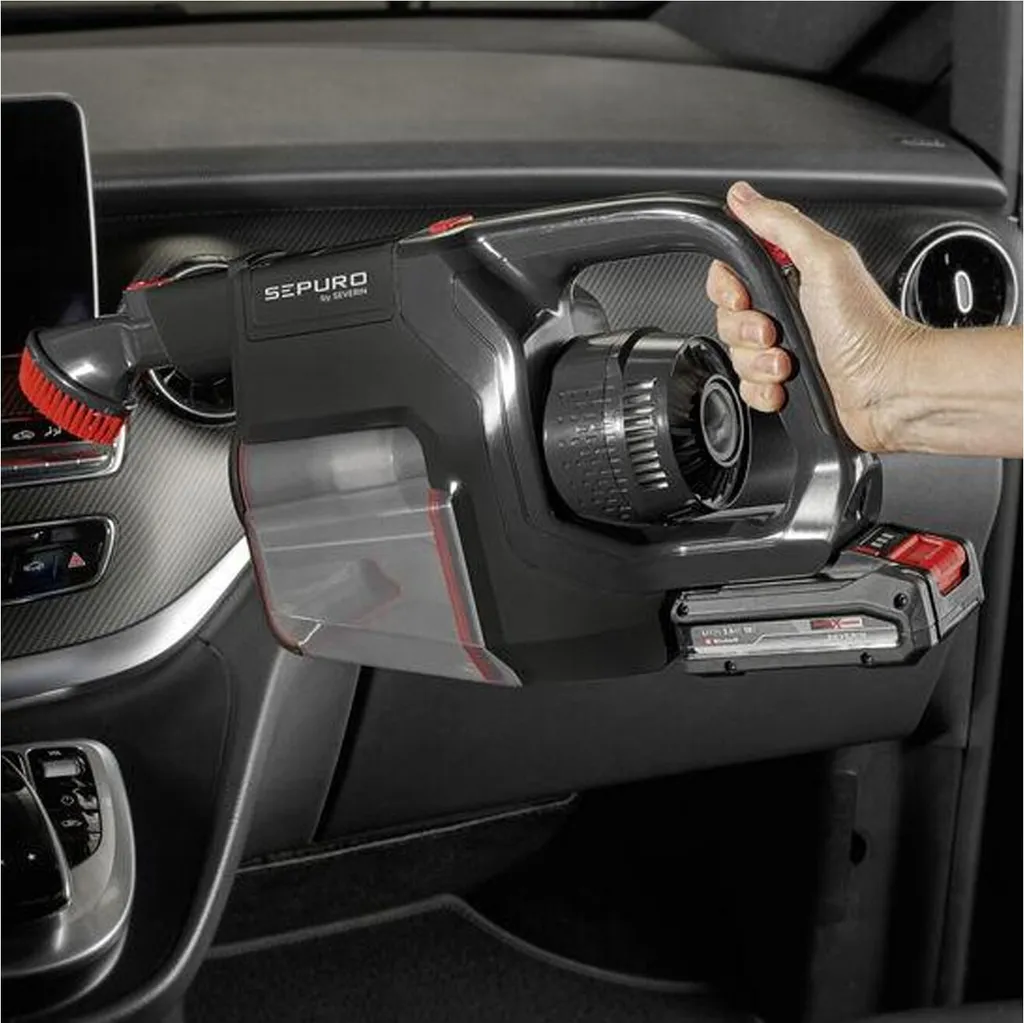 SEVERIN SEPURO Pro - Akku Hand- Und Stielsauger Mit Staubbehälter HV 7186 Akku 60 Min HV 7186 Aus Kunststoff, Anthrazitgrauschwarz Matt 17 SEVERIN SEPURO Pro - Akku Hand- Und Stielsauger Mit Staubbehälter HV 7186 Akku 60 Min HV 7186 Aus Kunststoff, Anthrazitgrauschwarz Matt – Bild 15