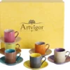 Artvigor, Porzellan Kaffeeservice, Bunt 12 Teilig Kaffee Set, Mit 6 Espressotassen 80 Ml, 6 Untertassen, Mehrfarbig 1 Artvigor, Porzellan Kaffeeservice, Bunt 12 Teilig Kaffee Set, Mit 6 Espressotassen 80 Ml, 6 Untertassen, Mehrfarbig -Küchenbedarf Laden 4e2e2991a8dd1238e7fd95d14411e1de