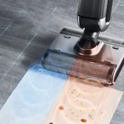 Uwant X100 Tragbarer Kabelloser All-in-One-Nass-Trocken-Staubsauger Für Mehrere Oberflächen Patentierte Doppelwalzenbürste Und Haarschneidegerät Selbstreinigende Intelligente Schmutzerkennung 600-ml-Wassertank 4000-mAh-Akku - Schwarz -Küchenbedarf Laden 4e41dc8b435e34193b65063275759bae