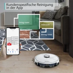 S7 MAX Laser Navigation Slam Routenplanung Smart Staubsauger Roboter Saugroboter Große Saug Flüsterleises Karte Speicher Fegen Boden Mopping Roboter International Version -Küchenbedarf Laden 50378351c4acba23c17fdd93325c4f9a 1