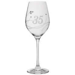 Swarovski Weinglas 360 Ml - 35-jähriges Jubiläum 9 Swarovski Weinglas 360 Ml - 35-jähriges Jubiläum -Küchenbedarf Laden 50cd77f65fda6566241f07b57e943994