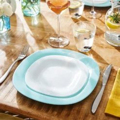 Geschirr Luminarc Carine Glas Schwarz-Weiß (19 Pcs) -Küchenbedarf Laden 517607a359ff1a780fdf65ae61453bd2