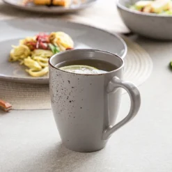 Vancasso Navia Jardin 16 Teilig Tafeiservice Set, Geschirrset Aus Steingut, Vintage Aussehen, Natur Design -Küchenbedarf Laden 519e057766de412f4ffd3be22424e522