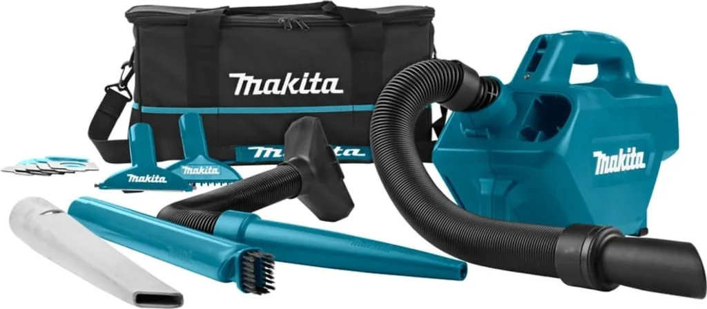 Makita Akku-Staubsauger 10,8 V Blau 4 Makita Akku-Staubsauger 10,8 V Blau – Bild 2
