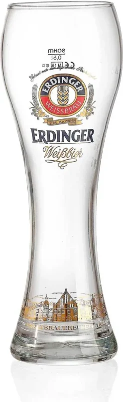 Weizenbierglas 0,5 Liter Erdinger -Küchenbedarf Laden 51e52faaa4e17d308b54440d570bce34