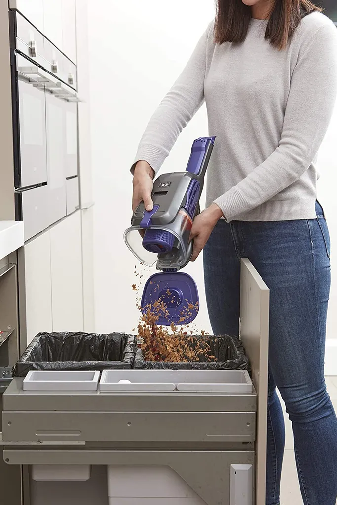 Black & Decker BHHV520BFP Dustbuster Akku-Sauger Titanium/silber/violett 6 Black & Decker BHHV520BFP Dustbuster Akku-Sauger Titanium/silber/violett – Bild 4