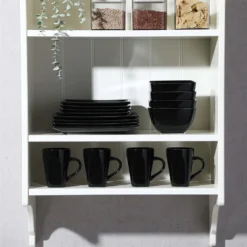 Vancasso Tafelservice »SOHO« 16-tlg. Porzellan Teller Set, Kombiservice Tafelset Mit Kaffeetassen, Müslischalen, Schwarz 15 Vancasso Tafelservice »SOHO« 16-tlg. Porzellan Teller Set, Kombiservice Tafelset Mit Kaffeetassen, Müslischalen, Schwarz -Küchenbedarf Laden 525f3b1073c444b1935b76bf5632b31b