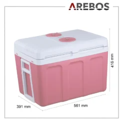 AREBOS Elektrische Kühlbox 40 Liter, Zum Kühlen Und Warmhalten, Mobil Kühlschrank Mit ECO Modus, 12/230 V Für Auto Und Steckdose -Küchenbedarf Laden 5364397c8e2c0daed4587e9bc6873128