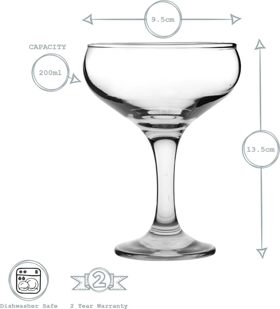 Rink Getränk 5 Tier Champagne Turm Set - 35 Gläser - 200 Ml Weinlese-Champagne Coupe Saucers 5 Rink Getränk 5 Tier Champagne Turm Set - 35 Gläser - 200 Ml Weinlese-Champagne Coupe Saucers – Bild 3