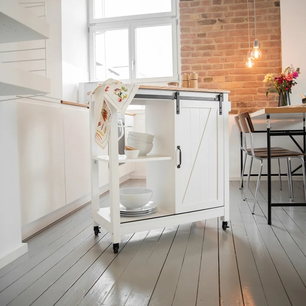 Wenko Küchenwagen Landhaus 14 Wenko Küchenwagen Landhaus – Bild 12