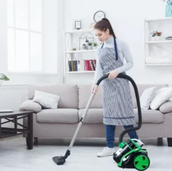 EINFEBEN Staubsauger Ohne Beutel, 3,0L Staubbehaelter, Inkl. Zusatzduesen, Effizienter HEPA-Filter, 900 Watt Bodenstaubsauger Beutellos Fuer Hart- Und Teppichboeden -Küchenbedarf Laden 562ab9c7adf0526b55d0532723b646fd